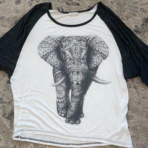 Elephant 3/4 Sleeve Shirt